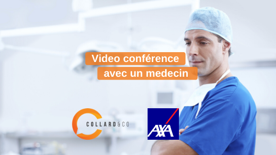 Axa : Vidéoconférence avec un médecin dans la lutte contre le coronavirus